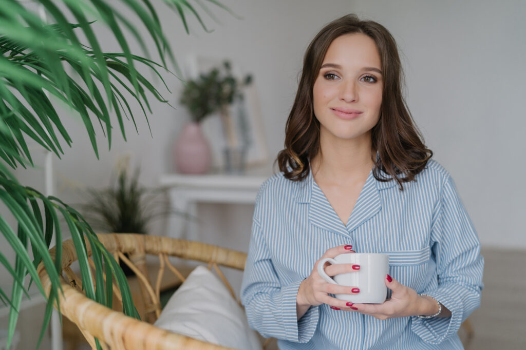 woman happy with wellness clinic in Denver